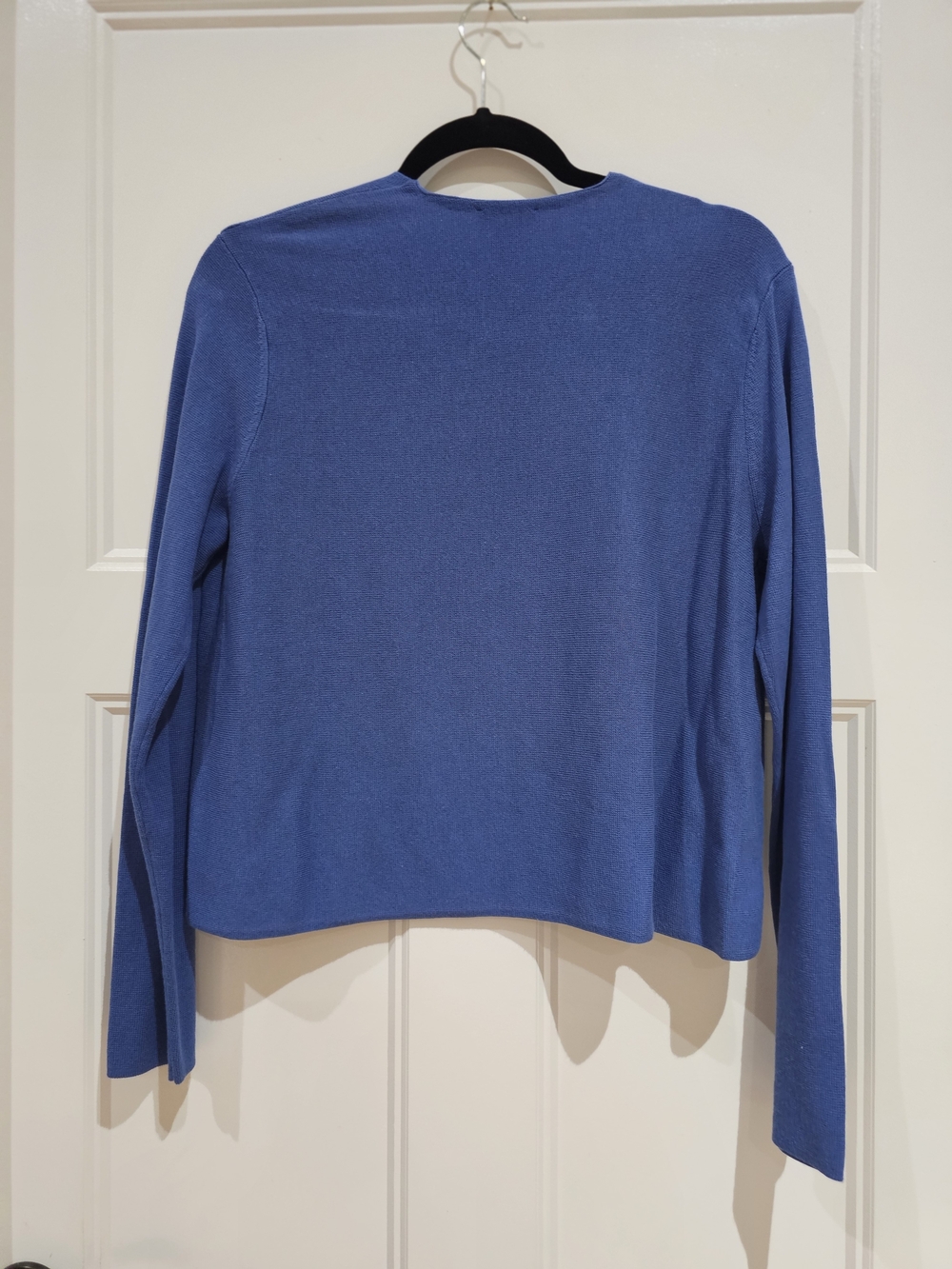 J. Jill Open Front Cardigan - Dutch Blue, NWT - Picture 2 of 7